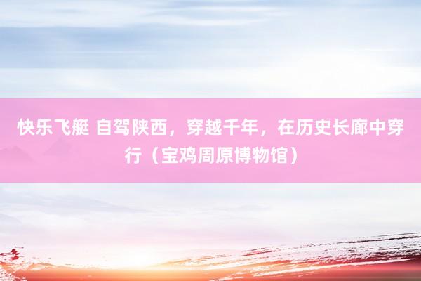 快乐飞艇 自驾陕西，穿越千年，在历史长廊中穿行（宝鸡周原博物馆）