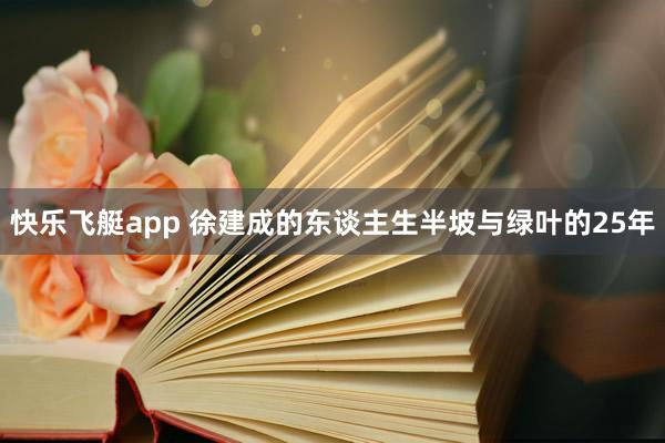快乐飞艇app 徐建成的东谈主生半坡与绿叶的25年